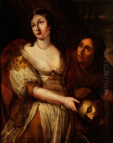 Judith Mit Dem Haupt Des Holofernes Oil Painting by Michiel Janszoon van Mierevelt