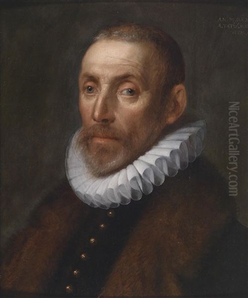 Herrenbildnis Oil Painting by Michiel Janszoon van Mierevelt