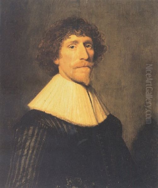 Portret Van Een 32-jarige Man Oil Painting by Michiel Janszoon van Mierevelt