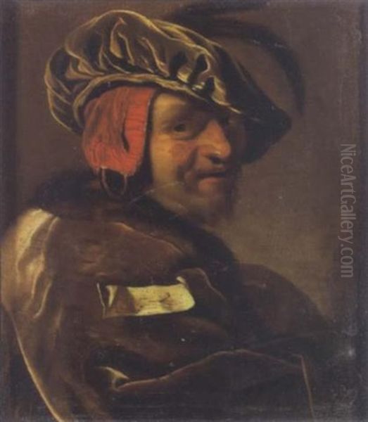 Portrait D'homme Oil Painting by Frans van Mieris the Elder