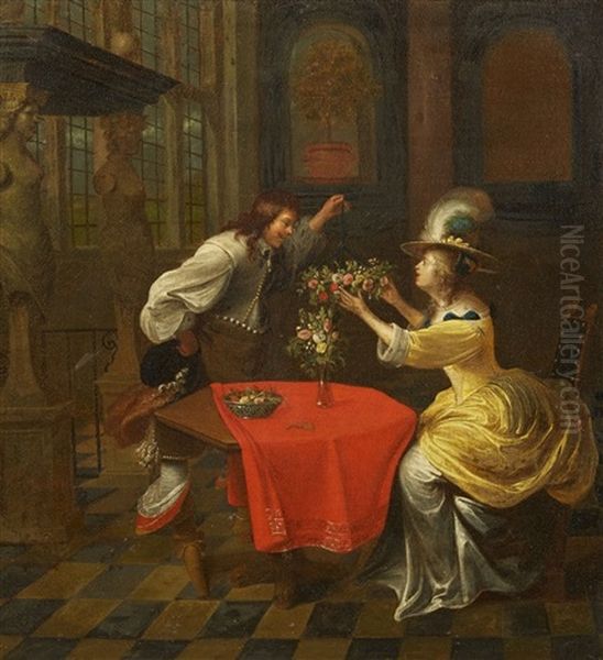 The Proposal by Jan Van Mieris