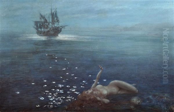 Sirena Al Chiaro Di Luna by Vincenzo Migliaro