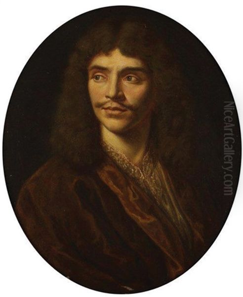 Moliere Oil Painting by Pierre Mignard the Elder