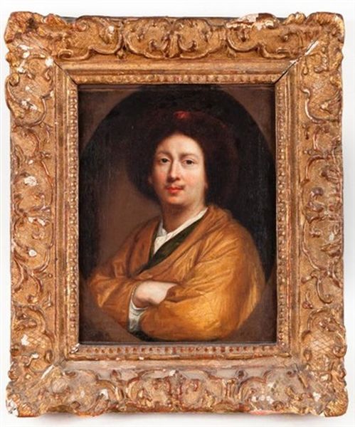 Portrait D'un Artiste Oil Painting by Pierre Mignard the Elder