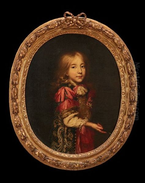 Portrait Of A Court Youth Oil Painting by Pierre Mignard the Elder