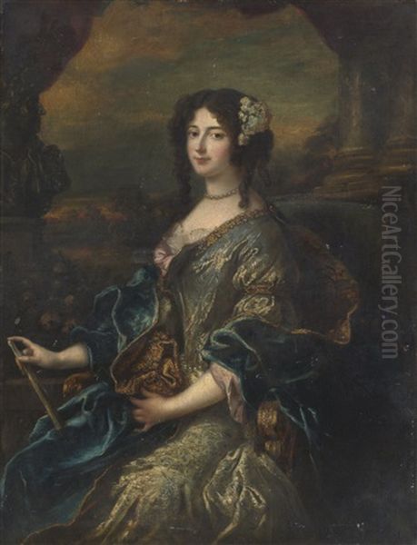 Portrait Of A Lady Oil Painting by Pierre Mignard the Elder