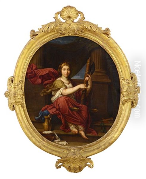 Allegoria Della Giustizia Oil Painting by Pierre Mignard the Elder