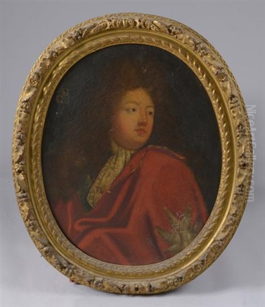 Portrait Du Dauphin Oil Painting by Pierre Mignard the Elder