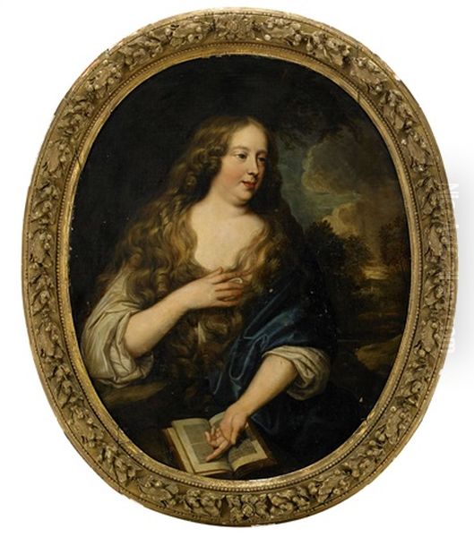 Kvinnoportratt Oil Painting by Pierre Mignard the Elder