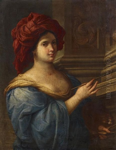 Allegorie Der Malerei Oil Painting by Pierre Mignard the Elder