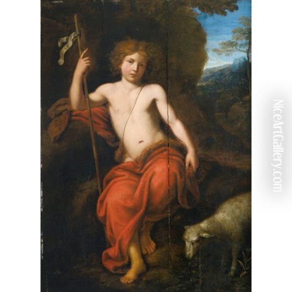 Saint Jean-baptiste Oil Painting by Pierre Mignard the Elder