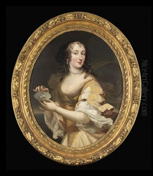 The Dish Of Pearls Oil Painting by Pierre Mignard the Elder