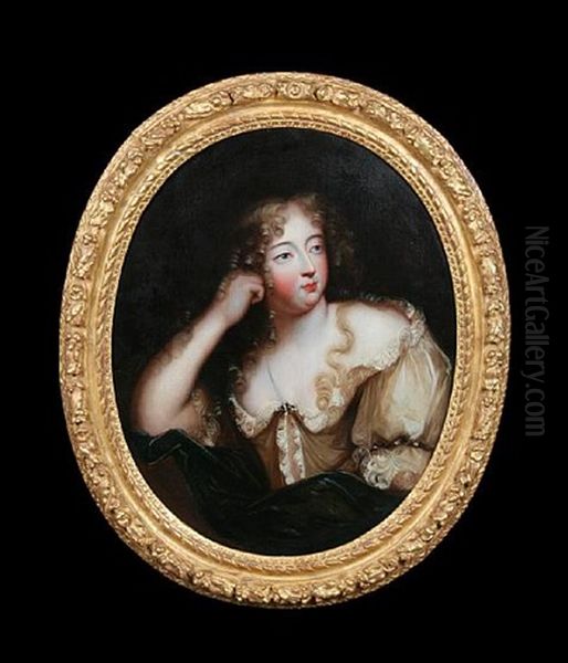 Portrait Of A Lady Oil Painting by Pierre Mignard the Elder