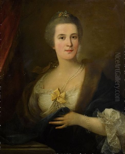 Portrat Der Madame De Maintenant? Oil Painting by Pierre Mignard the Elder