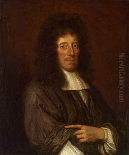 Portrait Of A Man Oil Painting by Pierre Mignard the Elder