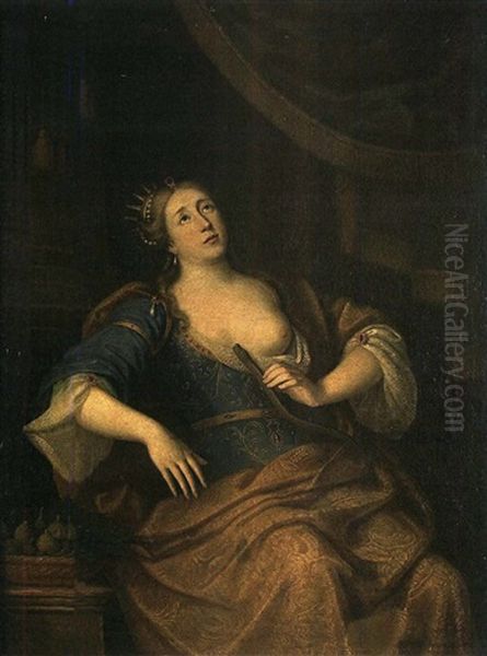 Cleopatre Oil Painting by Pierre Mignard the Elder