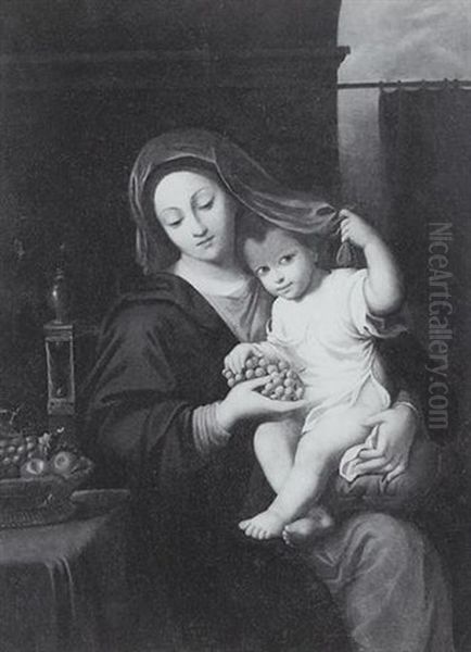 Madonna And Child by Pierre Mignard the Elder