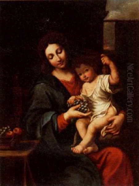 Madonna With Child Oil Painting by Pierre Mignard the Elder