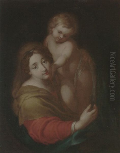 The Madonna And Child by Pierre Mignard the Elder