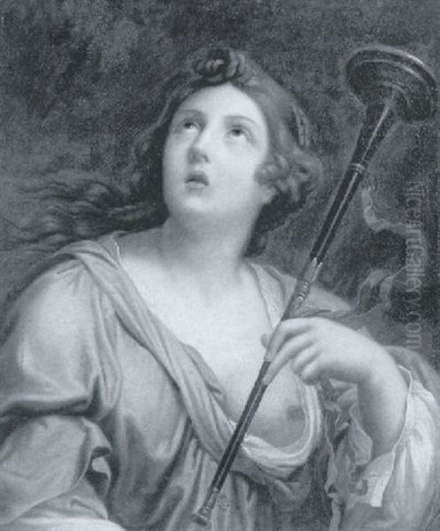 Clio, Muse De L'histoire Oil Painting by Pierre Mignard the Elder