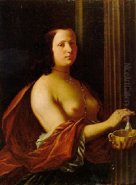 El Banquete De Cleopatra Oil Painting by Pierre Mignard the Elder