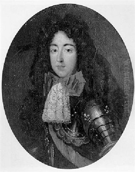 Portrait De Louis Auguste De Bourbon, Fils Legitime De Louis Xiv by Pierre Mignard the Elder