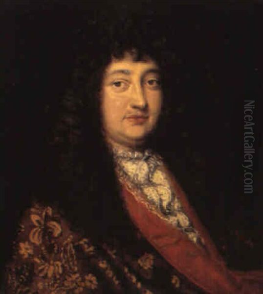 Portrait De Francois Michel Le Tellier, Marquis De Louvois Oil Painting by Pierre Mignard the Elder