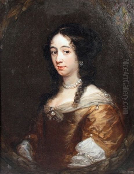 Portrait Of A Lady Oil Painting by Pierre Mignard the Younger