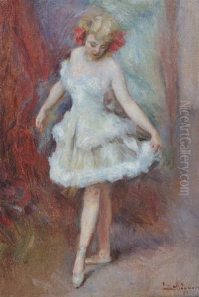 La Ballerine Oil Painting by Lucien Rene Mignon