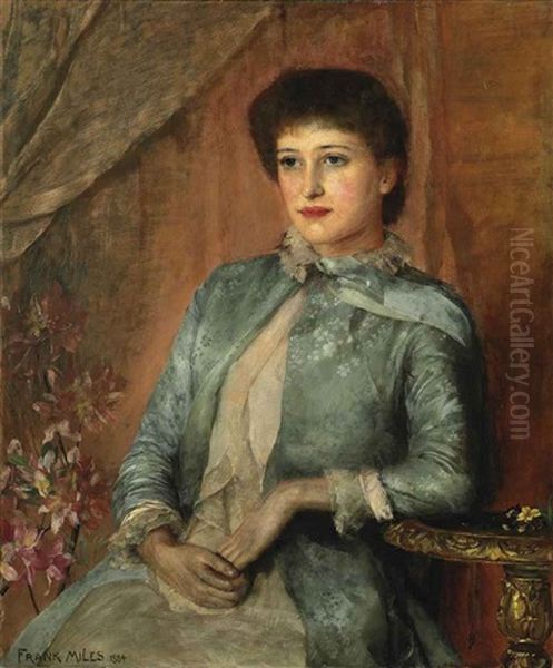 Lillie Langtry Oil Painting by George Frank Miles