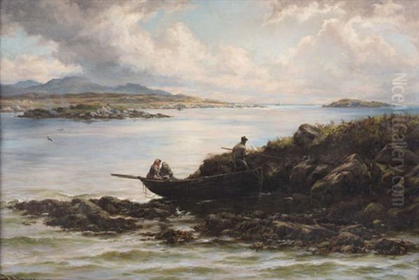 Clew Bay Oil Painting by Thomas Rose Miles