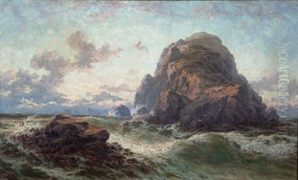 The Seal Rocks Oil Painting by Thomas Rose Miles