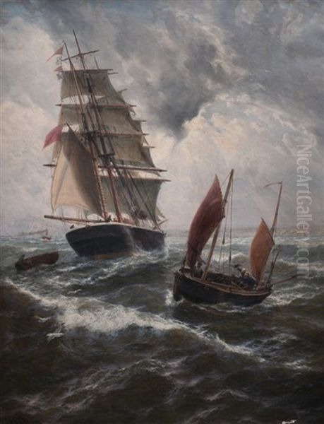 Home-ward Bound Oil Painting by Thomas Rose Miles