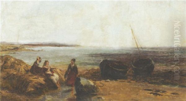 The Connemara Coast Oil Painting by Thomas Rose Miles