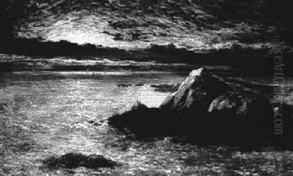 Moonrise, Connemara by Thomas Rose Miles