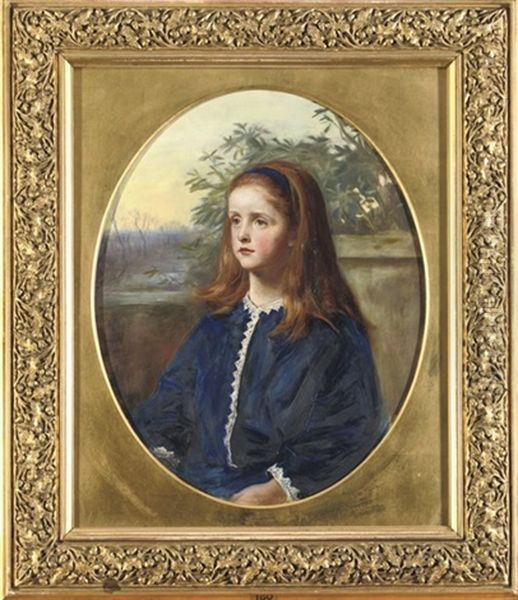 Portrait Of Margaret Fuller Maitland Oil Painting by John Everett Millais