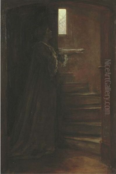 The Grey Lady Oil Painting by John Everett Millais