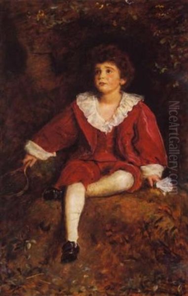 The Honourable John Neville Manners Oil Painting by John Everett Millais