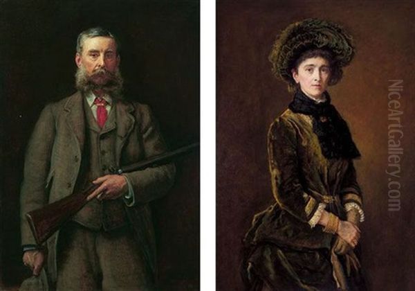 Mr. John Joseph Jones Oil Painting by John Everett Millais