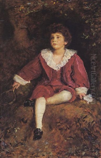 The Honourable John Nevile Manners Oil Painting by John Everett Millais