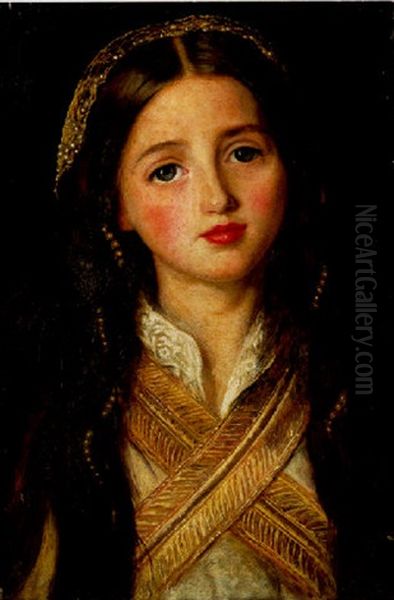 Alice Gray Oil Painting by John Everett Millais