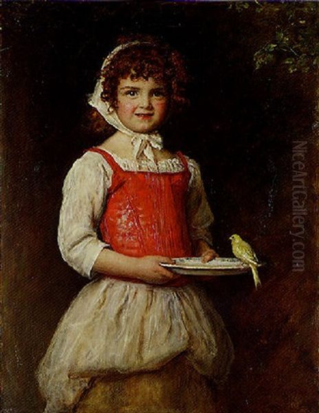 Merry Oil Painting by John Everett Millais