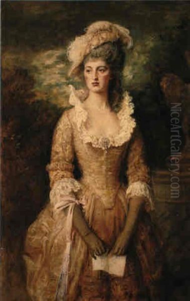 Clarissa Oil Painting by John Everett Millais