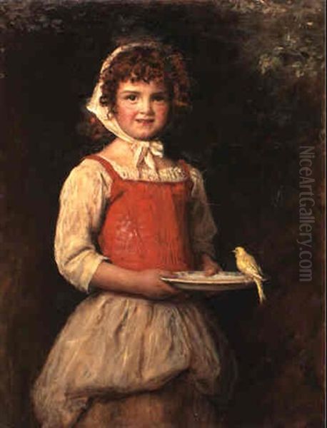 Merry Oil Painting by John Everett Millais