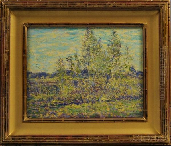 Spring Landscape Oil Painting by Addison Thomas Millar