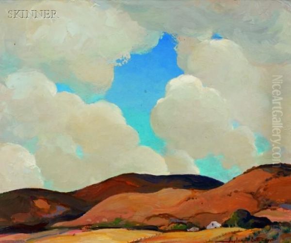 Cloud Forms Oil Painting by Hoyland B. Bettinger