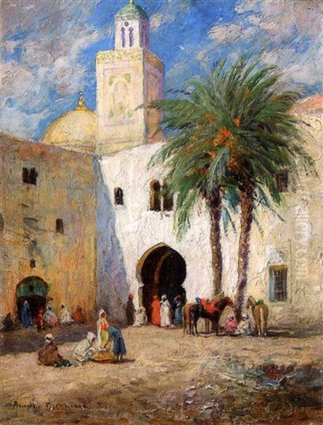 Le Minaret Oil Painting by Addison Thomas Millar