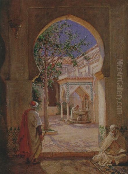 Mezquita De Kebin Oil Painting by Addison Thomas Millar