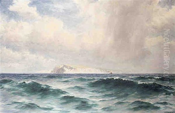 The Island Of Sark Oil Painting by James H.C. Millar