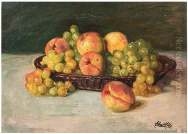 Naturmort Oil Painting by Albert Mille